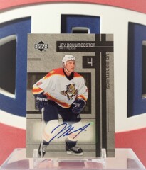 Jay Bouwmeester 2009-10 Ud Signatures Series 2 Autograph Upper Deck